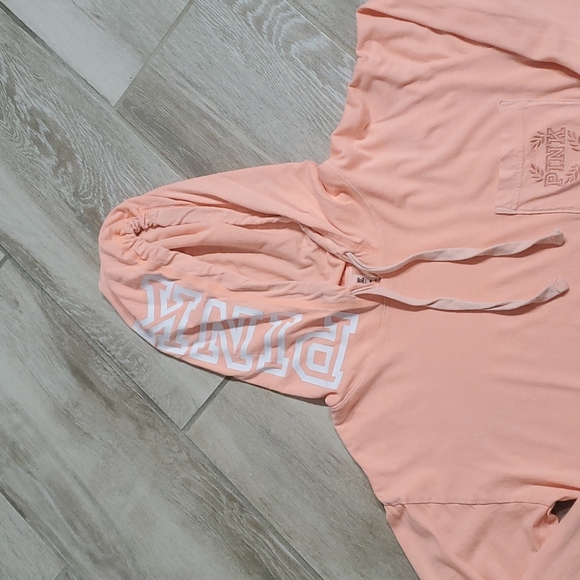 Victoria's Secret Pink Hooded Long Sleeve Top - Picture 3 of 9